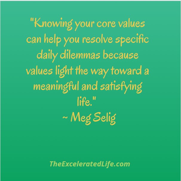 strengthen your values