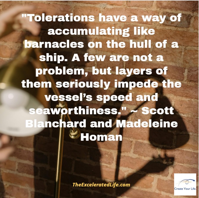 stop tolerating petty annoyances