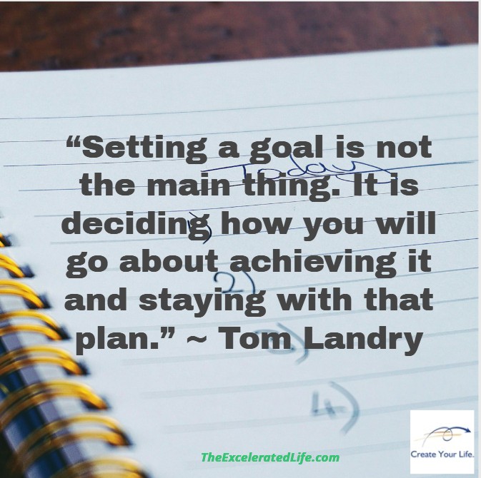 set your goals in motion