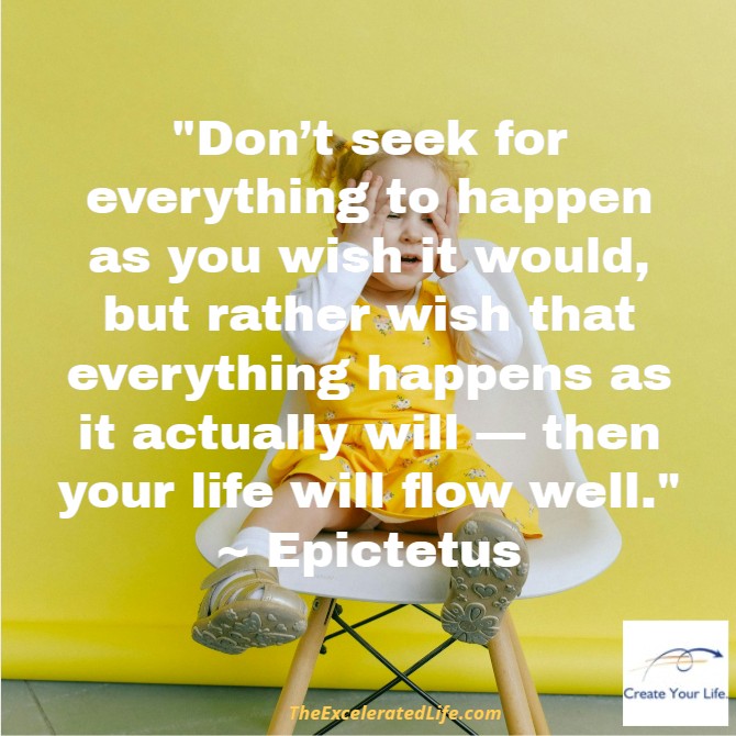 begin with acceptance